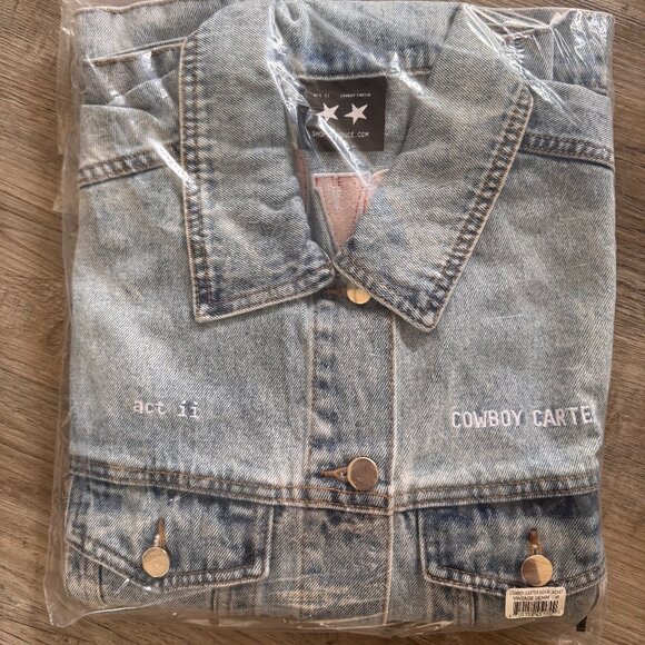 NEW Beyoncé Official Act II Cowboy Carter Denim Jacket - Picture 5 of 5